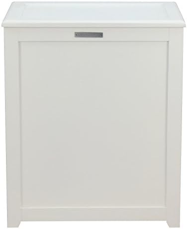 Oceanstar RH5513WHITE Storage Laundry Hamper, White