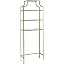 Crosley Furniture Aimee Over The Toilet Storage and Bathroom Organizer with Shelves, Gold
