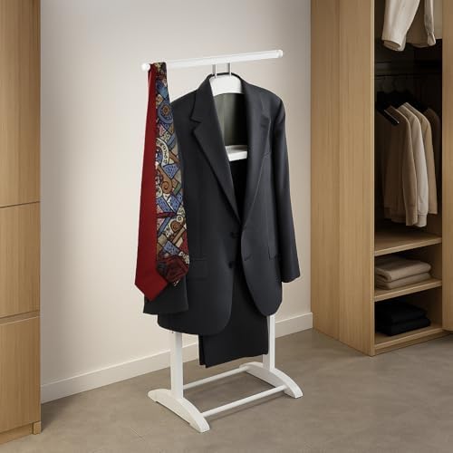 Proman Products Knight Valet Sand with Tie Bar, Tray & Trouser Bar