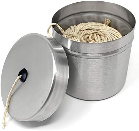 Norpro Stainless Steel Holder with Cotton Cooking Twine, 220 feet