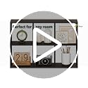 Furinno Rossi 6-Cube Floating Shelves for Wall, Desktop Organizer, Dark Oak | Wall Mount Organizer, Bookshelf, for Home Office, Study Room