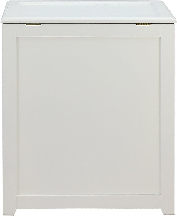Oceanstar RH5513WHITE Storage Laundry Hamper, White