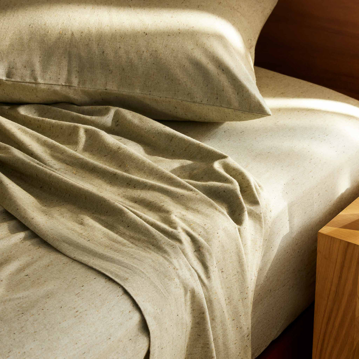 Brushed Flannel Pillowcase Set