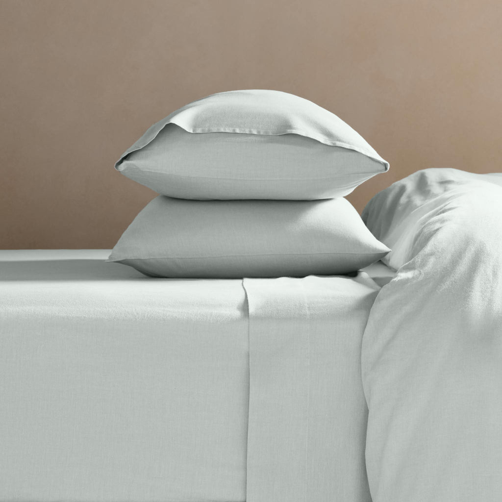 Brushed Flannel Pillowcase Set
